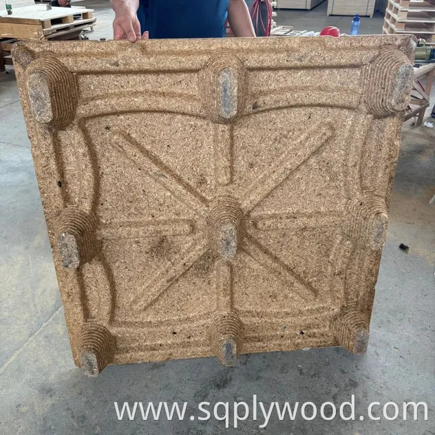 High-Quality Compressed Wood Pallet Mdi, Low-Carbon, 2-3 Ton Dynamic Load